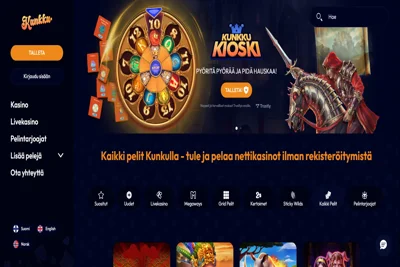 Kunkku kasino Suomi etusivu